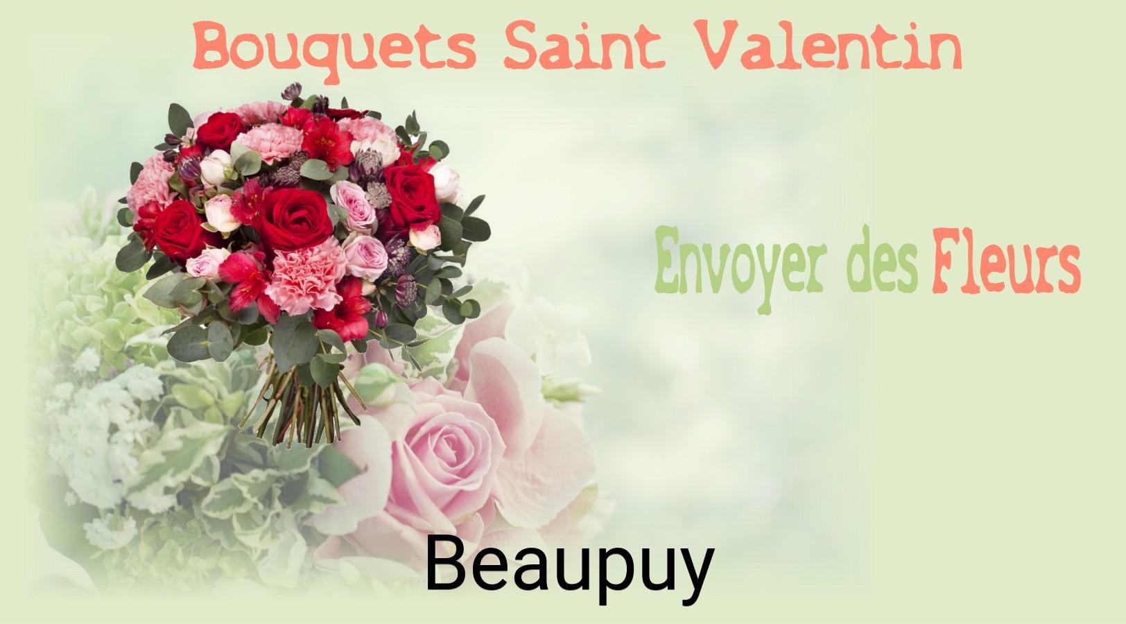 Roses de Saint-Valentin livrées à Beaupuy